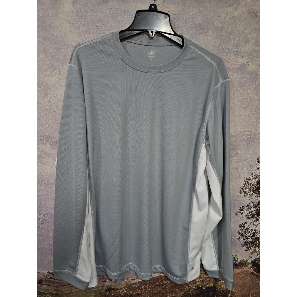 Pre-Owned Alo Grey XL Men's Athletic  Long Sleeve